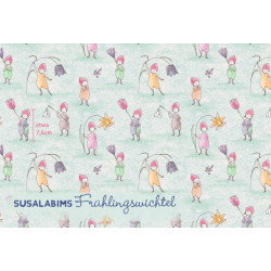 Bio Jersey Lillestoff - Frühlingswichtel